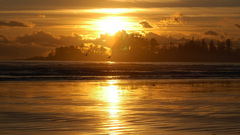 Sunset clouds Landscapes nature