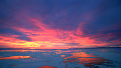 Sunset clouds Landscapes nature