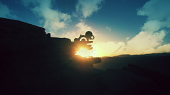 Sunset clouds Landscapes Photo