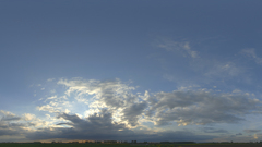 Sunset clouds Landscapes sun