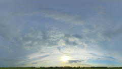 Sunset clouds Landscapes sun