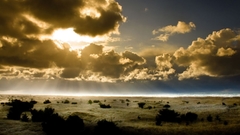 Sunset clouds Landscapes sun