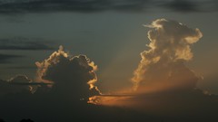 Sunset clouds sky skies