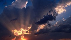 Sunset clouds skyscapes