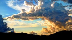 Sunset clouds skyscapes