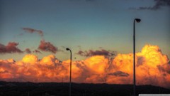 Sunset clouds skyscapes