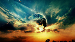 Sunset clouds skyscapes Photo