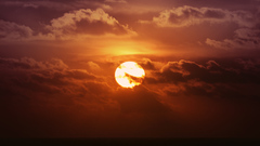 Sunset clouds sun skyscapes