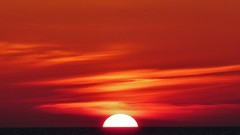 Sunset clouds sunlight burning skies