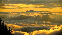 Sunset clouds sunlight skies skyscapes skylines