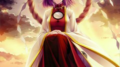 Sunset clouds touhou dress