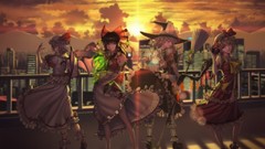 Sunset detached sleeves remilia