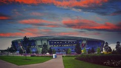 Sunset Donbass-Arena Ukraine soccer donetsk ukrainian ukraine 