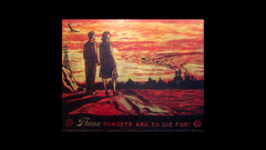 Sunset dust romantic industial