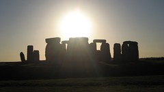 Sunset England Scotland Stonehenge 2006