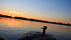 Sunset evening danboard