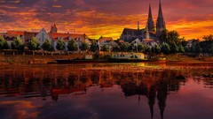 Sunset germany regensburg