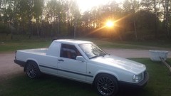 Sunset grass sun white Volvo clean Rims volvo 745 Simon.s 
