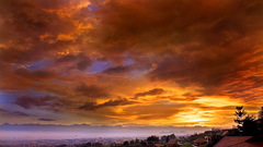 Sunset high Russell Resolution