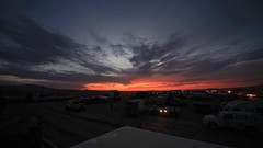 Sunset Hummer rally skies Dakar robby gordon