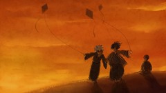 Sunset kite kimono gintama sakata gintoki Kotaro Katsura 