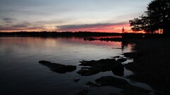 sunset Lake nature sweden landscape outdoors water sky sunlight