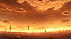 Sunset Landscapes artwork Swords