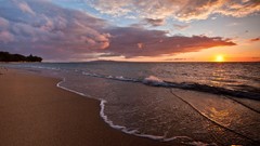 Sunset Landscapes Beaches