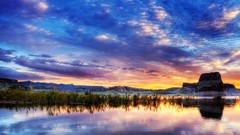 Sunset Landscapes nature HDR