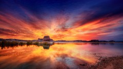 Sunset Landscapes nature paradise