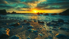 Sunset Landscapes nature shore