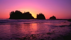 Sunset Landscapes nature silhouettes