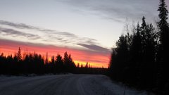 Sunset Landscapes nature Trees