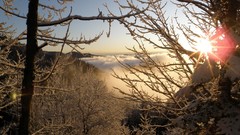 Sunset Landscapes nature winter