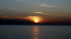 Sunset lithuania Juodkrante baltic