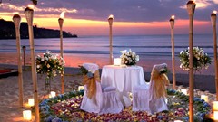 Sunset love heaven paradise Beaches