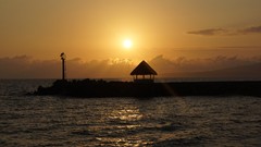 Sunset Mexico Beaches piers
