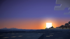 Sunset minecraft