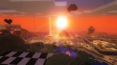 Sunset minecraft deviantart Grinbeam