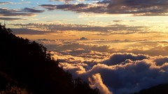 Sunset Mountains clouds sunlight skies skyscapes Cloudsdale