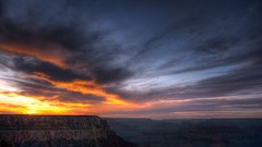 Sunset nature abstract grand