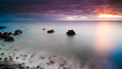 Sunset nature Beaches