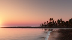 Sunset nature Beaches