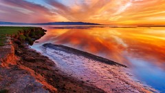 Sunset nature clouds