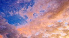 Sunset nature clouds skies