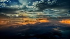 Sunset nature clouds skyscapes