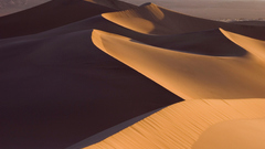 Sunset nature deserts brown