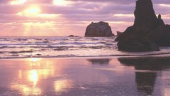 Sunset nature light Oregon reflections