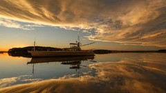 Sunset nature Maine smith cove