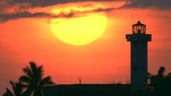 Sunset nature Mexico